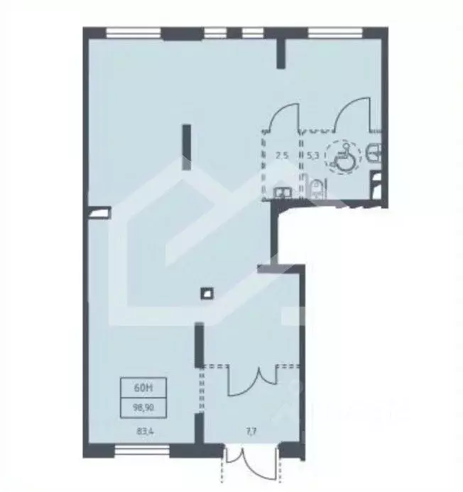 Помещение свободного назначения в Московская область, Мытищи ул. ... - Фото 2