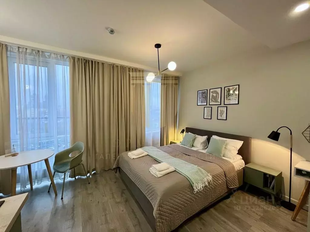 Студия Санкт-Петербург Витебский просп., 99к1 (27.3 м) - Фото 1