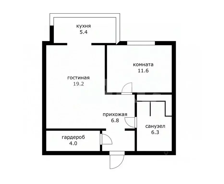2-к кв. Москва Мичуринский просп., 34 (50.0 м) - Фото 1