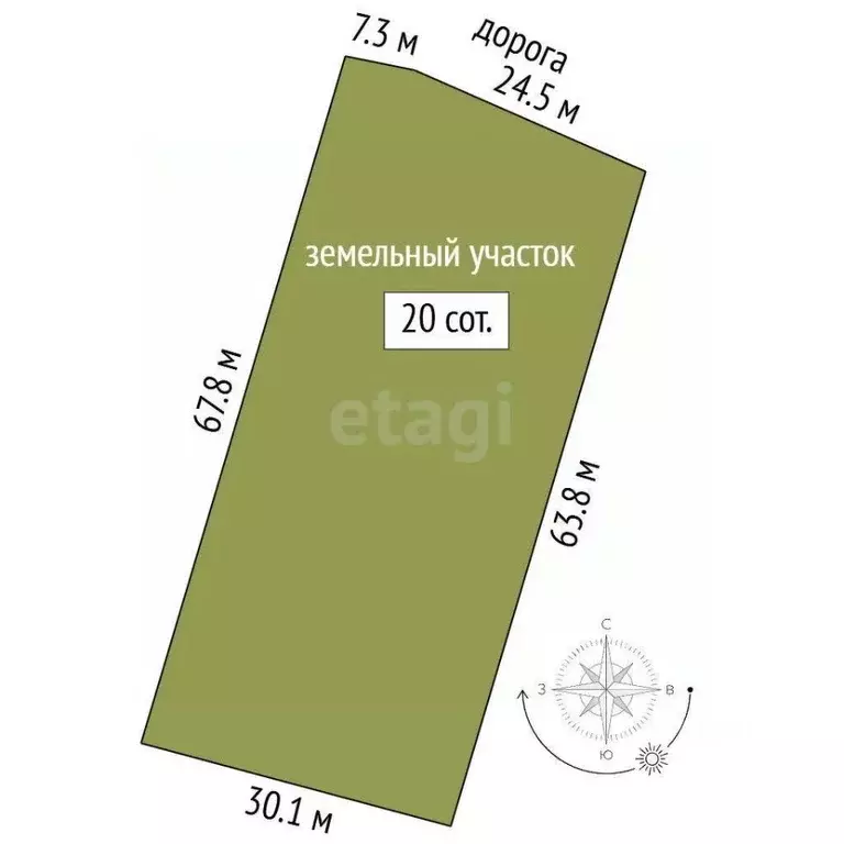 Участок в Вологодская область, Череповецкий район, Ирдоматское с/пос  ... - Фото 2