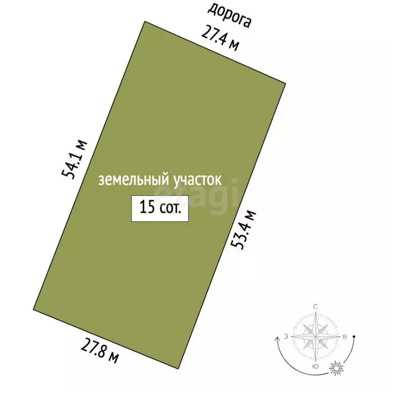 Участок в Мордовия, Саранск городской округ, д. Танеевка ул. ... - Фото 2