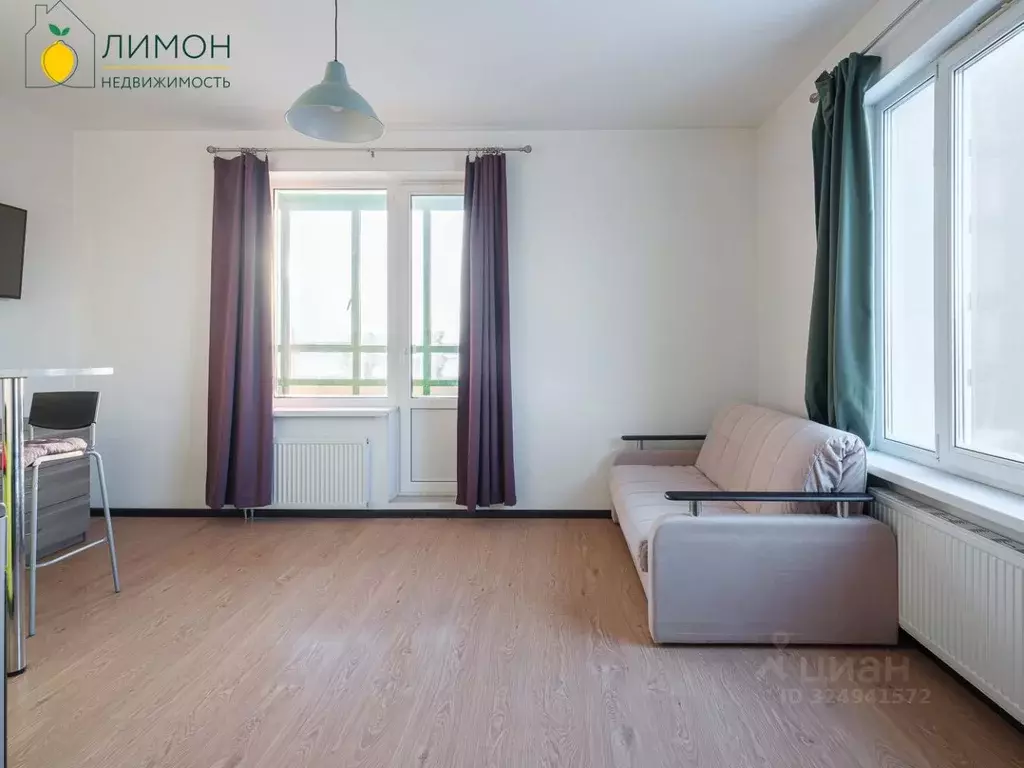 Студия Ленинградская область, Мурино Всеволожский район, ул. Шувалова, ... - Фото 2