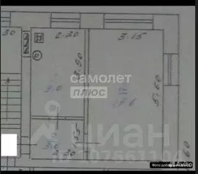 1-к кв. Липецкая область, Задонск ул. Ленина, 48 (30.2 м) - Фото 2