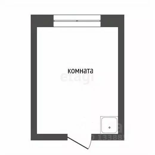 1-к кв. Красноярский край, Красноярск ул. Курчатова, 2 (17.1 м) - Фото 1