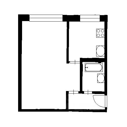1-к кв. Башкортостан, Уфа ул. Орджоникидзе, 16 (30.4 м) - Фото 2