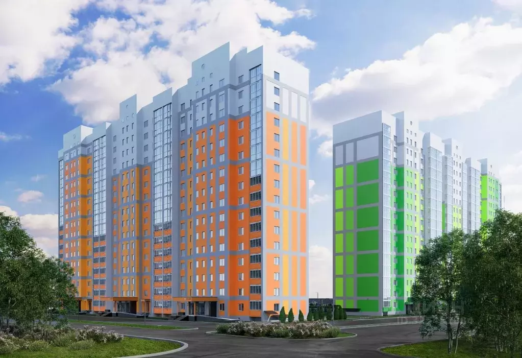 3-к кв. Орловская область, Орел Черепичная ул., 22к2 (80.5 м) - Фото 2