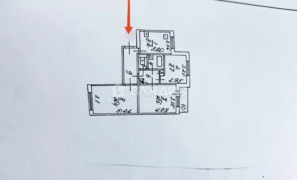 3-к кв. Белгородская область, Белгород ул. Победы, 69 (61.0 м) - Фото 2