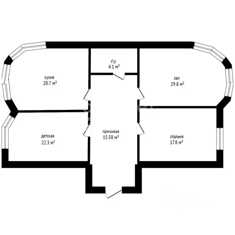 3-к кв. Дагестан, Дербент ул. Сальмана, 89 (110.4 м) - Фото 2