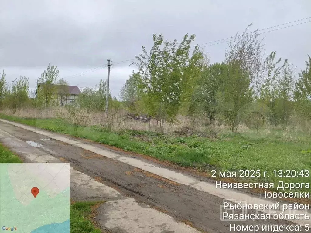 Участок в Рязанская область, Рыбновский муниципальный округ, с. ... - Фото 2