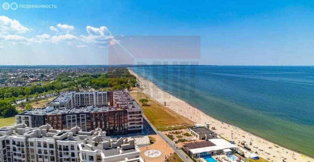 1-комнатная квартира: Зеленоградск, улица Гагарина, 87 (46.8 м) - Фото 0