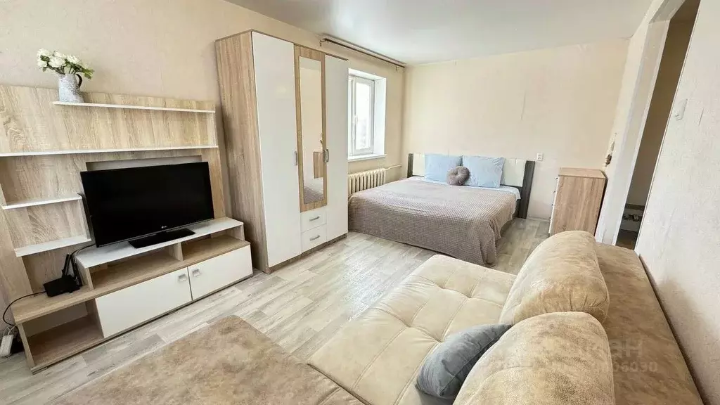 1-к кв. Хабаровский край, Комсомольск-на-Амуре просп. Ленина, 42/3 ... - Фото 1