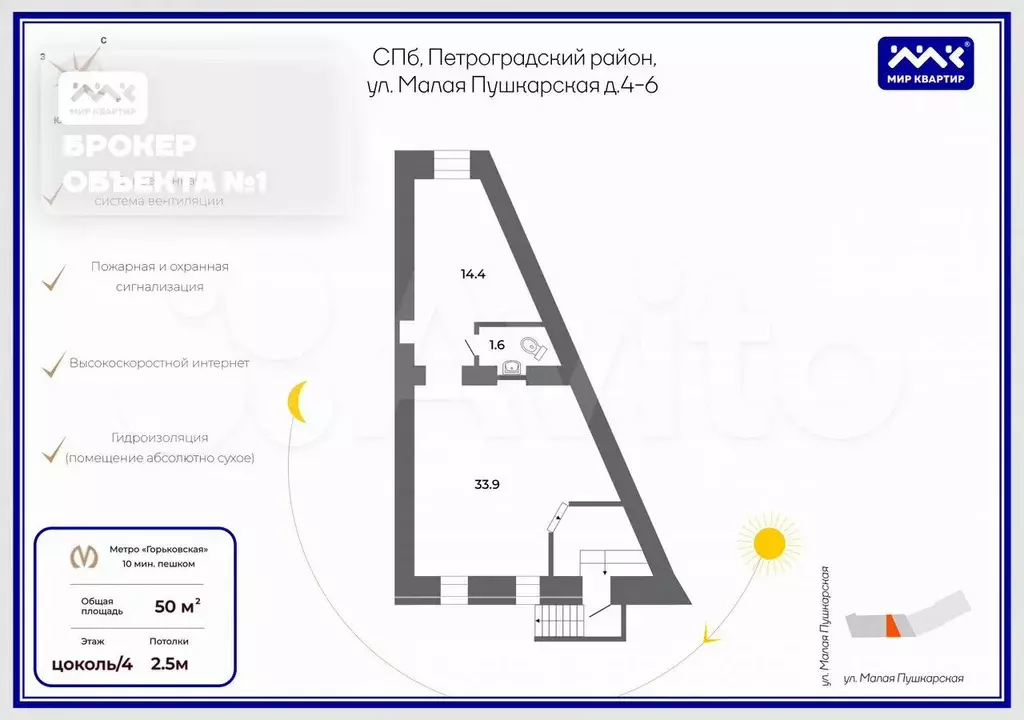 Помещение в сердце Петербурга - Фото 0