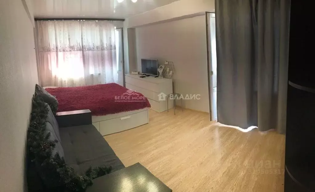 1-к кв. Архангельская область, Архангельск Дачная ул., 51к1 (31.7 м) - Фото 0