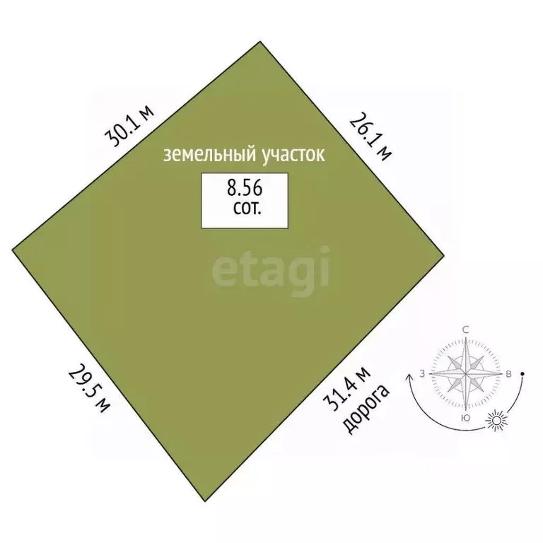 Участок в Башкортостан, Стерлитамак Ашкадарский мкр,  (8.5 сот.) - Фото 2