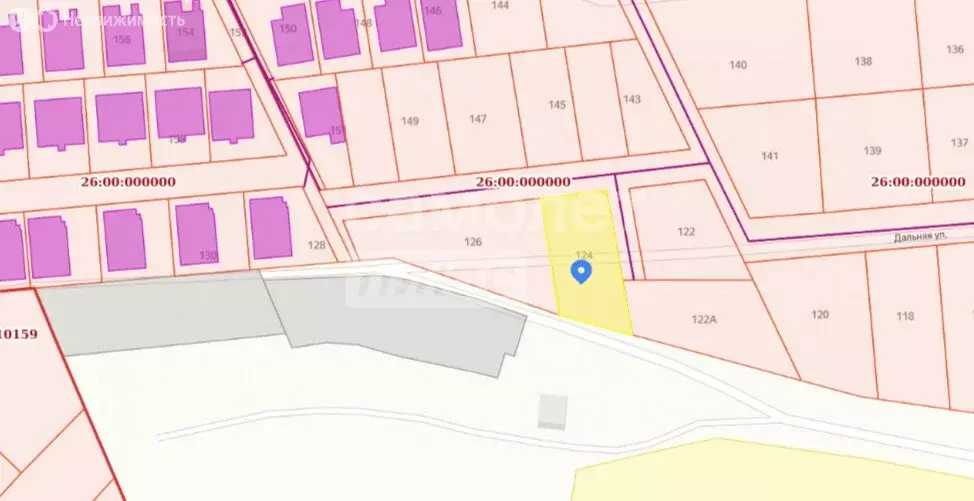Участок в Ессентукская, Дальняя улица, 124 (6.9 м) - Фото 0