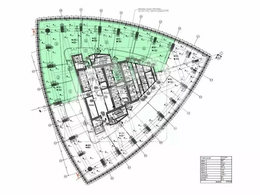 Помещение свободного назначения в Москва наб. Пресненская, 12 (1036 м) - Фото 2