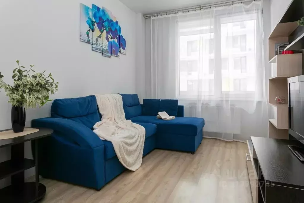 1-к кв. Санкт-Петербург бул. Александра Грина, 1 (35.0 м) - Фото 0