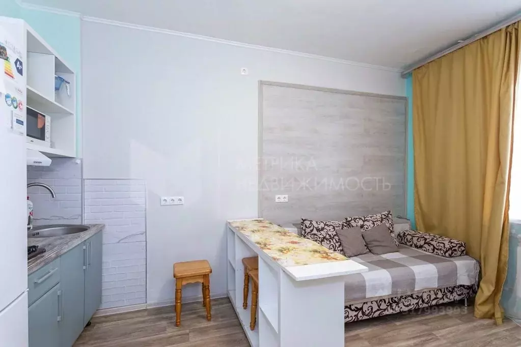 1-к кв. Тюменская область, Тюмень ул. Монтажников, 43 (40.2 м) - Фото 0