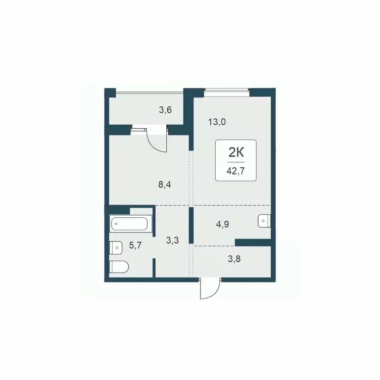 1-к кв. Новосибирская область, Новосибирск ул. Сибиряков-Гвардейцев, ... - Фото 1