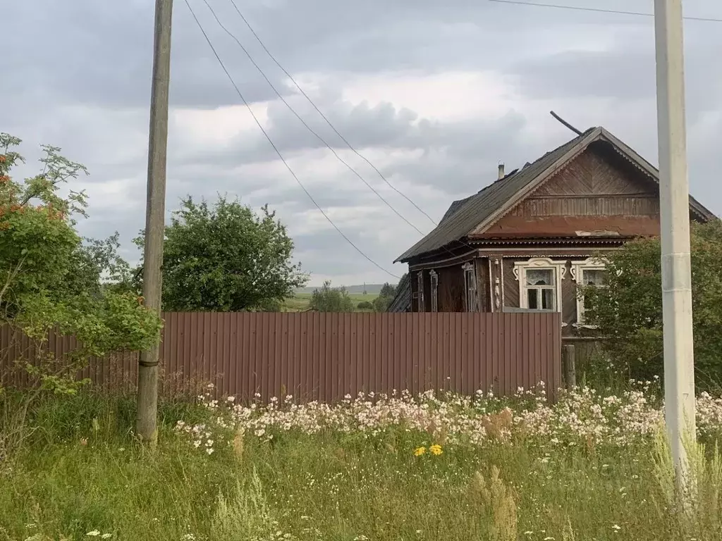 Дом в Владимирская область, Меленковский район, Денятинское ... - Фото 1