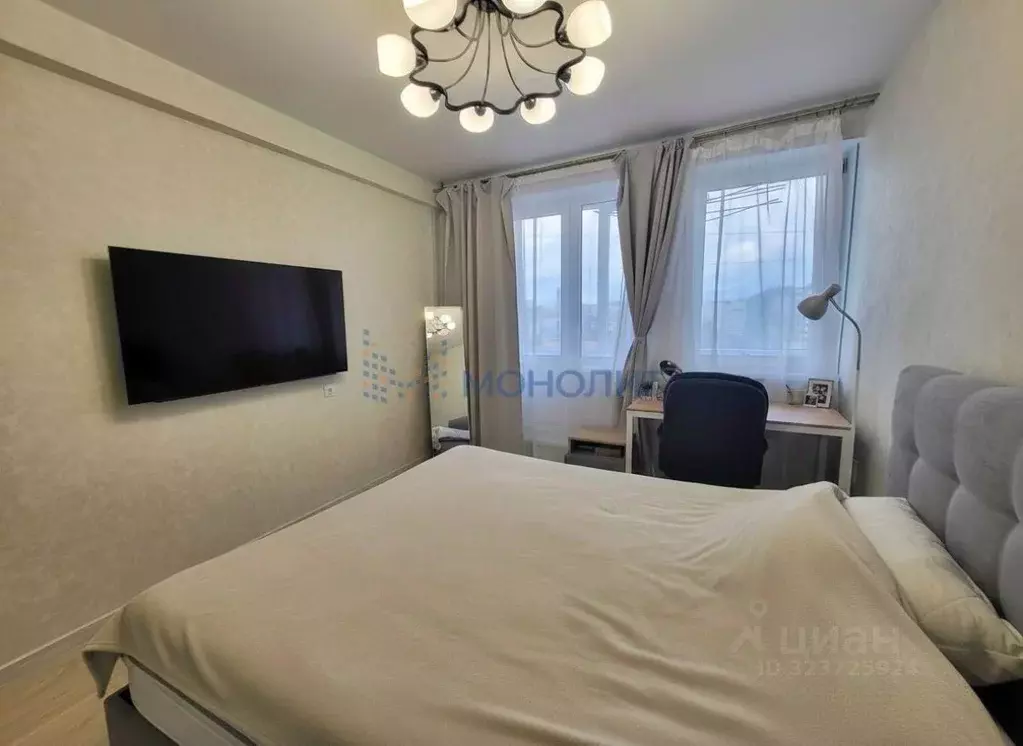 2-к кв. Нижегородская область, Нижний Новгород Мещерское Озеро ... - Фото 1