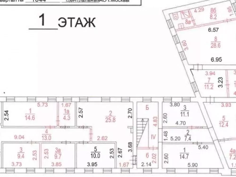 Торговая площадь в Москва Старая Басманная ул., 23/9С2 (610 м) - Фото 1