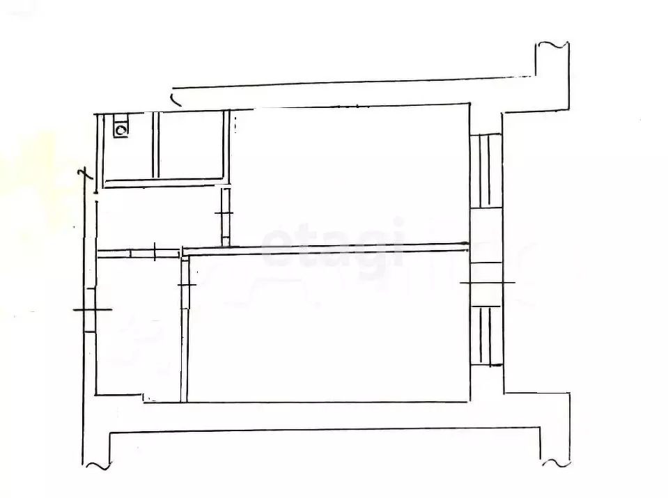 1-к кв. Липецкая область, Липецк 15-й мкр, 29 (31.6 м) - Фото 1