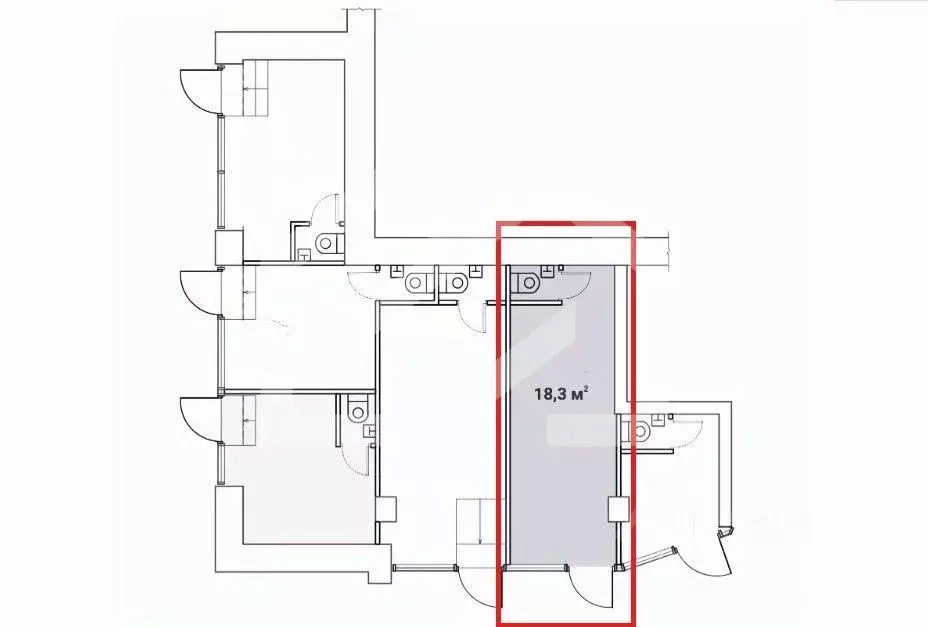 Помещение свободного назначения в Москва просп. Мира, 97 (19 м) - Фото 2