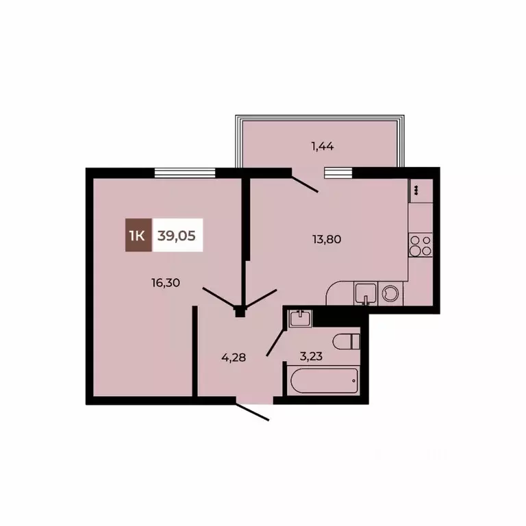 1-к кв. Ростовская область, Аксайский район, Щепкинское с/пос, пос. ... - Фото 1