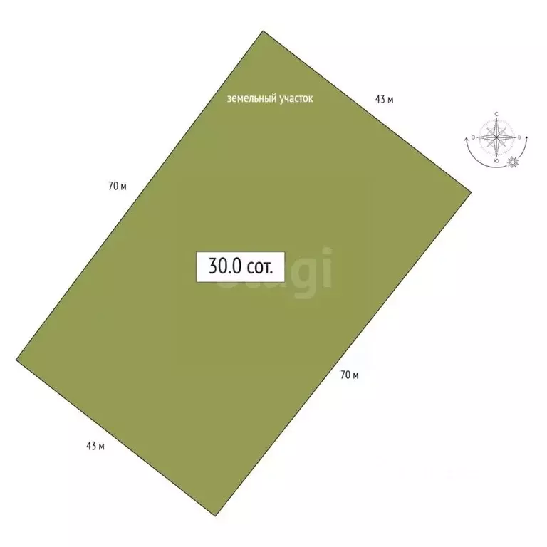 Участок в Алтай, с. Кош-Агач пл. Ленина (30.0 сот.) - Фото 2