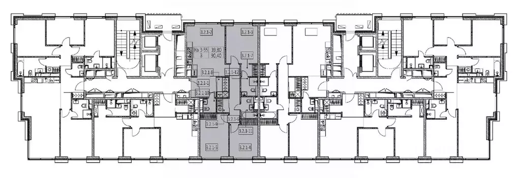 3-к кв. Москва Волоколамское ш., 95/2к3 (90.8 м) - Фото 1