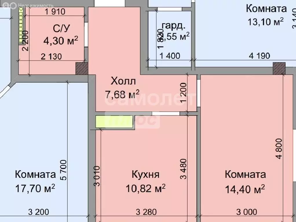 Квартира-студия: село Шалушка, улица Ленина, 394 (23.7 м) - Фото 2