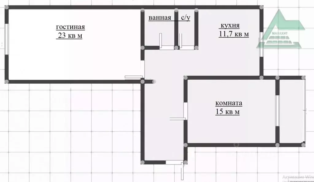 2-к кв. Оренбургская область, Оренбург ул. Автомобилистов, 15 (65.1 м) - Фото 2