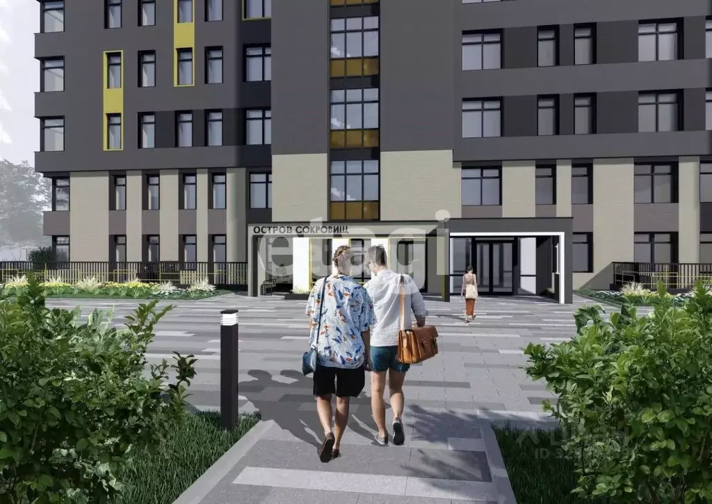 2-к кв. Красноярский край, Красноярск ул. Александра Матросова, 30Г ... - Фото 2