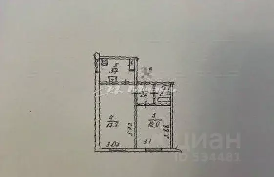 2-к кв. Крым, Симферопольский район, Николаевка пгт ул. Южная, 38 ... - Фото 2