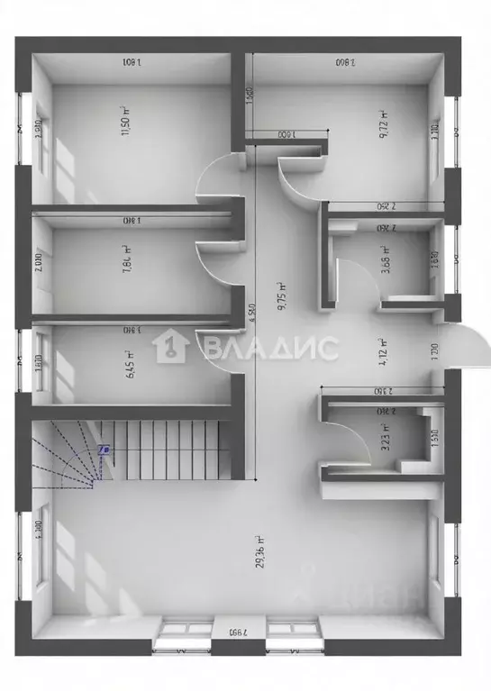 Дом в Калининградская область, Гурьевский муниципальный округ, пос. ... - Фото 2
