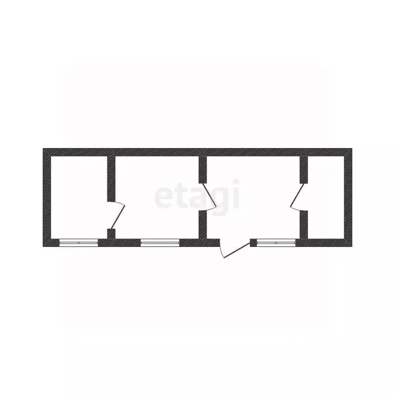2-к кв. Смоленская область, Смоленск пос. Миловидово, 44 (45.0 м) - Фото 2