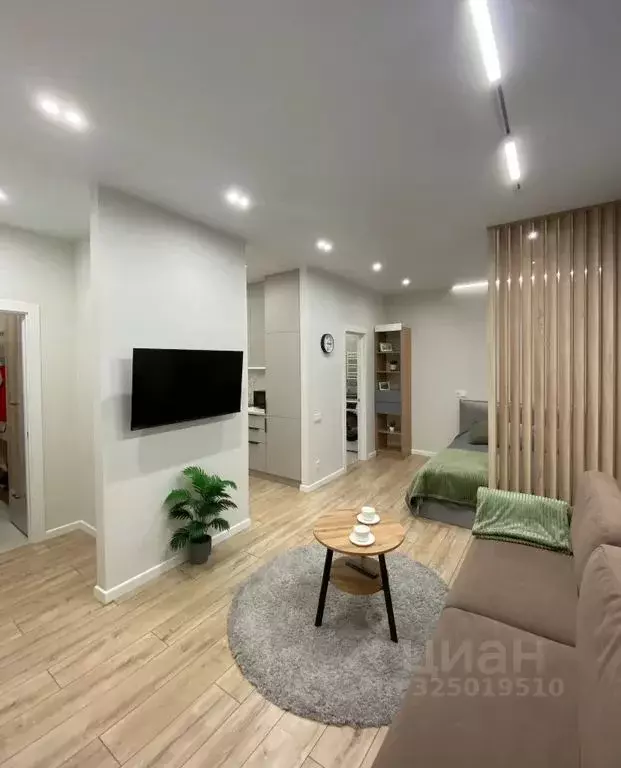 Студия Самарская область, Самара ул. Алексея Толстого, 92 (35.0 м) - Фото 1