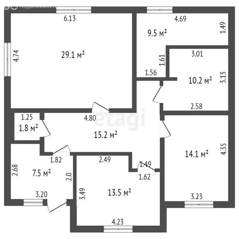 Дом в Таганрог, улица Варданяна (107.5 м) - Фото 1