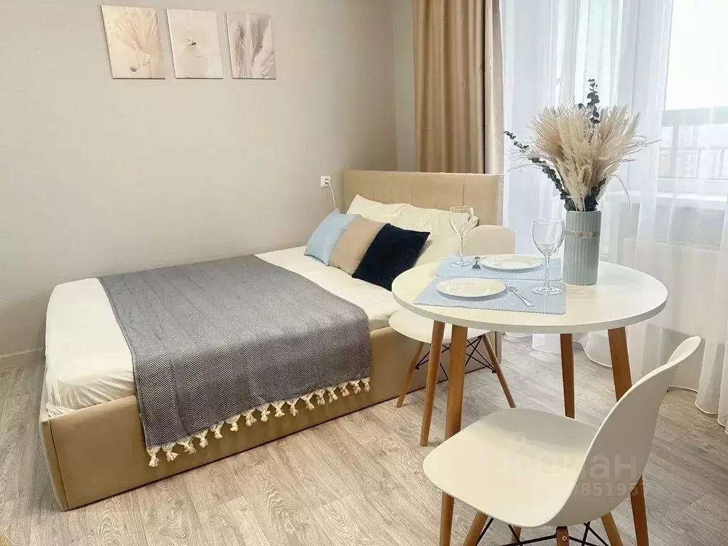 Студия Курганская область, Курган Заозерный жилрайон, 5-й мкр, 35А ... - Фото 1
