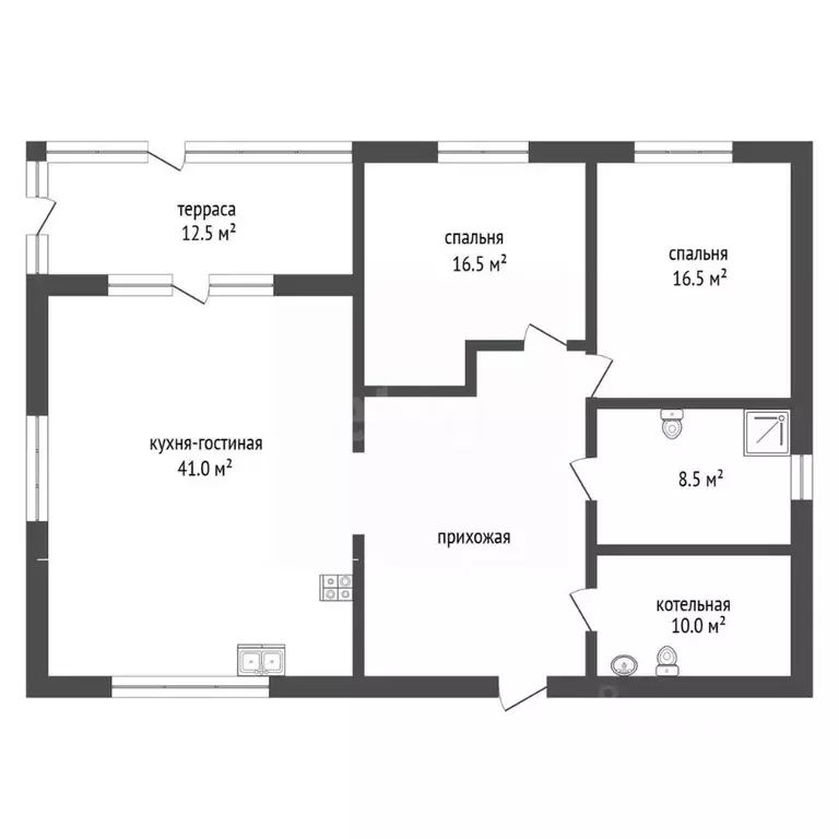 Дом в Тюменская область, Тюменский муниципальный округ, д. Падерина ... - Фото 2