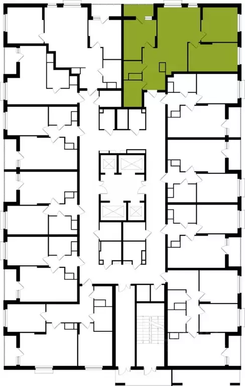 3-к кв. Тульская область, Тула ул. Академика Насоновой (78.65 м) - Фото 2