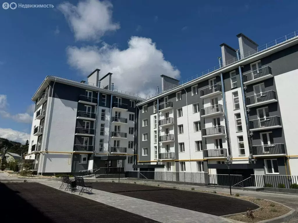 1-комнатная квартира: Морское, Виноградная улица, 6 (33.46 м) - Фото 1