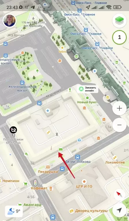 Помещение свободного назначения в Омская область, Омск ул. Лобкова, 3 ... - Фото 2