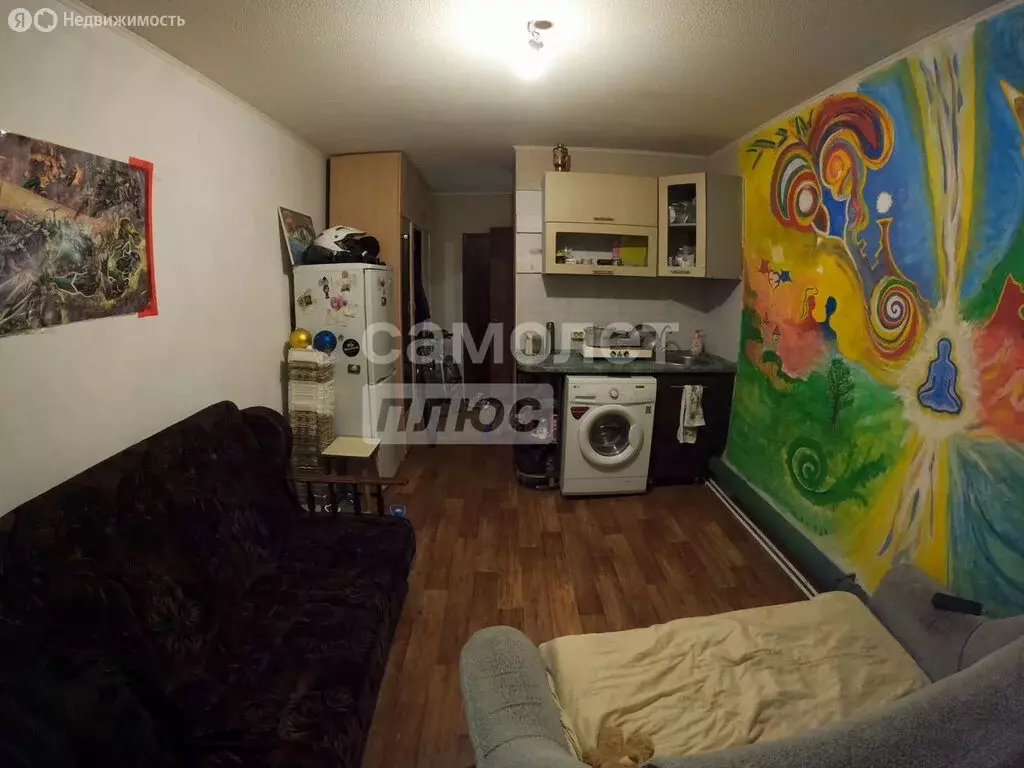 Квартира-студия: Липецк, Осенний проезд, 8 (17 м) - Фото 1