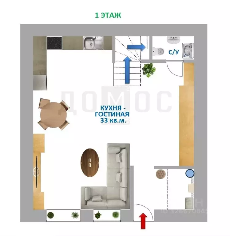 Таунхаус в Свердловская область, Полевской муниципальный округ, с. ... - Фото 1