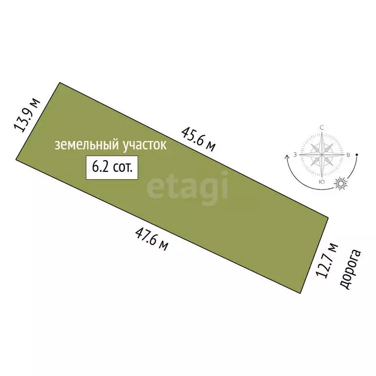 Участок в Тюменский муниципальный округ, СНТ Рассвет, 1-я Заречная ... - Фото 1