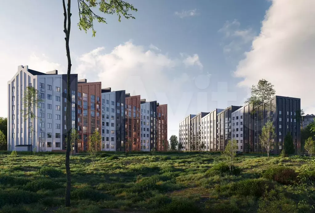 1-к. квартира, 32,8 м, 6/7 эт. - Фото 1