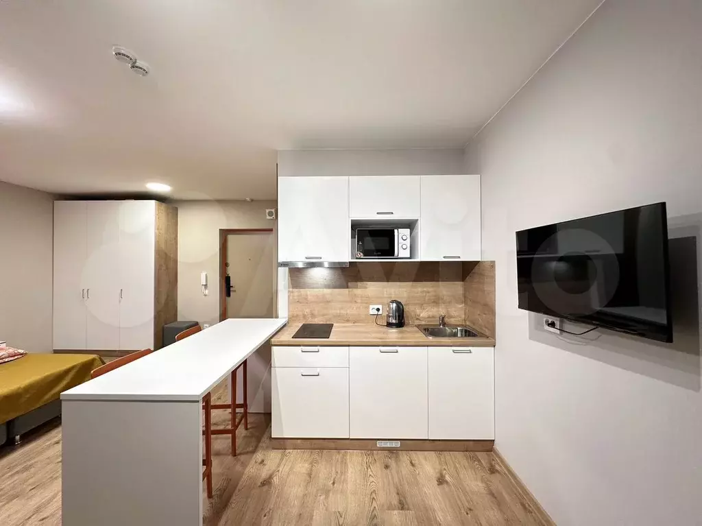 Апартаменты-студия, 32 м, 13/20 эт. - Фото 0