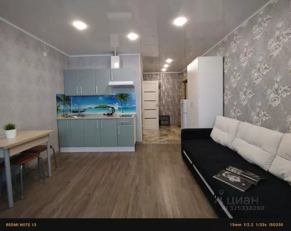 Студия Тюменская область, Тюмень Велижанская ул., 66к1 (32.0 м) - Фото 2